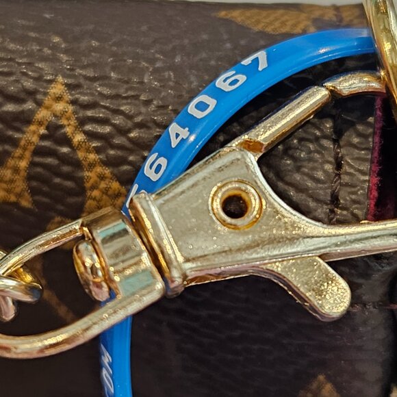 Louis Vuitton Monogram Pochette Felicie Chain Wallet Fuschia - Picture 9 of 11